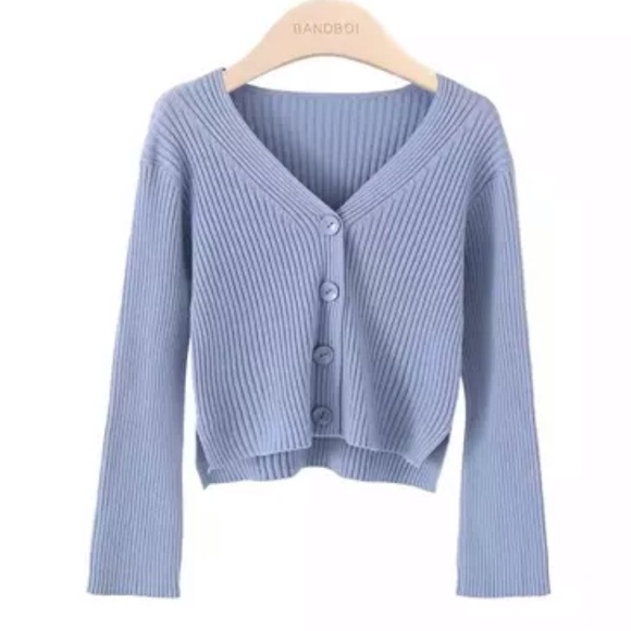 Blue cardigan - Picture 5 of 7